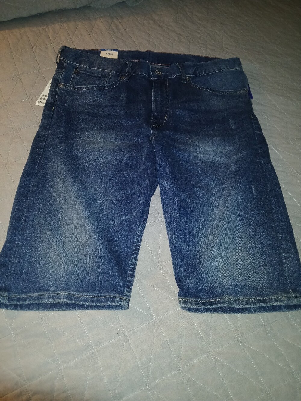 Girl Dark Blue Denim Shorts - Classic Cut